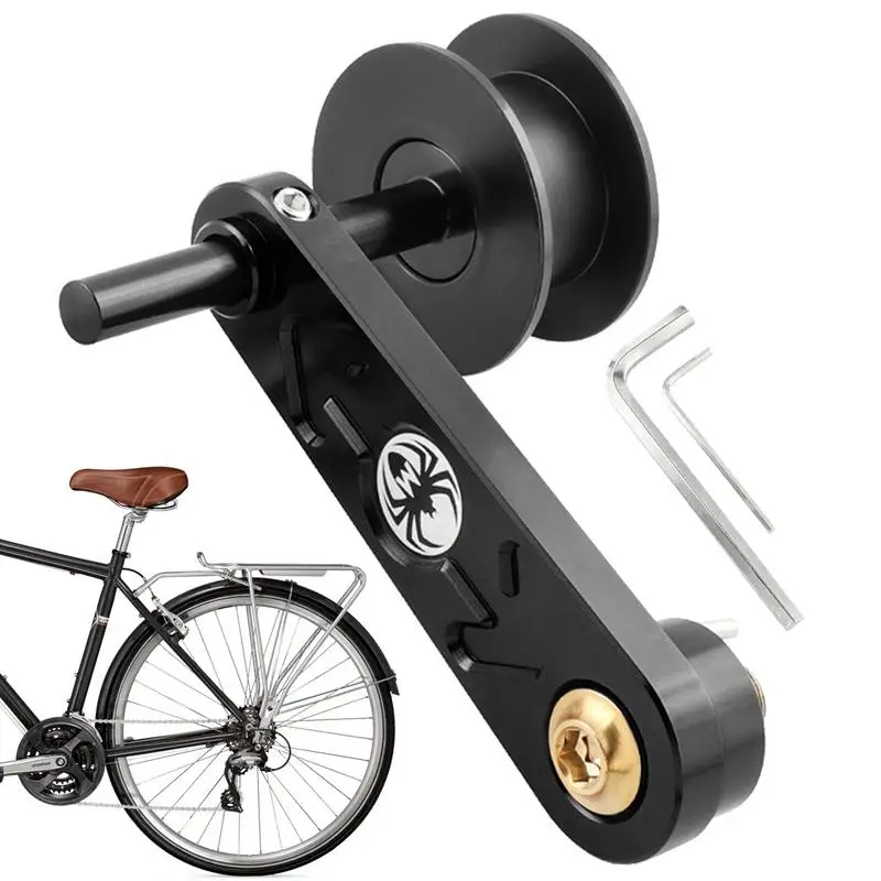 

Bicycles Chain Tensioner High Strength Bicycles Chain Tensioner Adjuster Bikes Chain Guide Sturdy Chain Adjuster Converter Chain