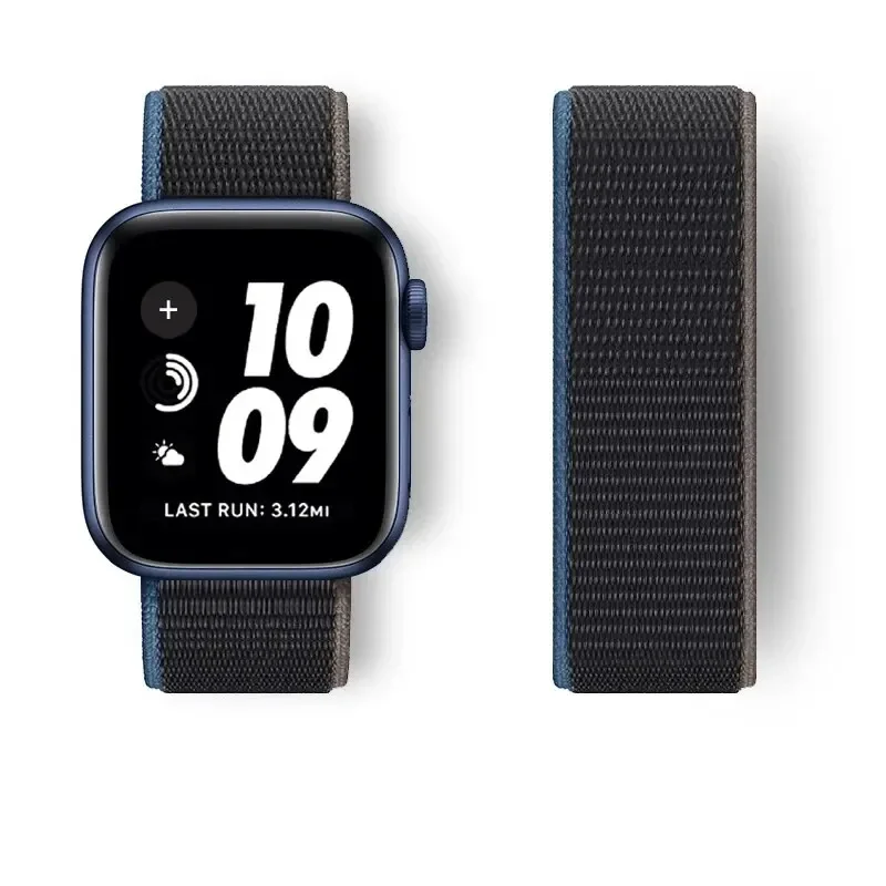 Nylonschlaufe für Apple Watch Band Ultra-2 49 mm 44 mm 40 mm 45 mm 41 mm Sport-Pride-Armband iWatch-Armband Serie 9 8 SE 7 6 5 4 3