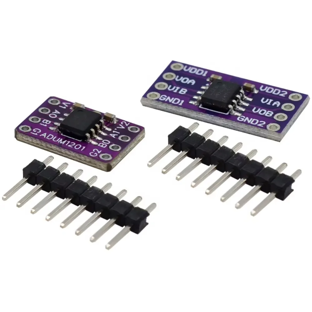 10pcs/lot ADUM1201 serial digital isolator module Magnetic isolation SPI/CAN transceiver signal isolation