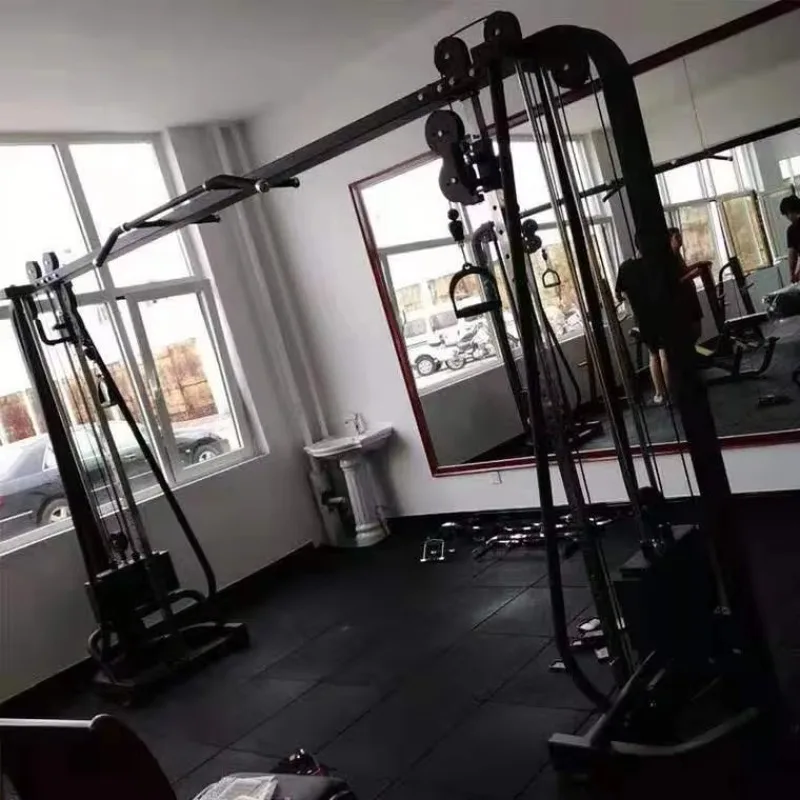 

2025 New Multi Functional Trainer Adjustable Cable Crossover Commercial Fitness Gym Equipment