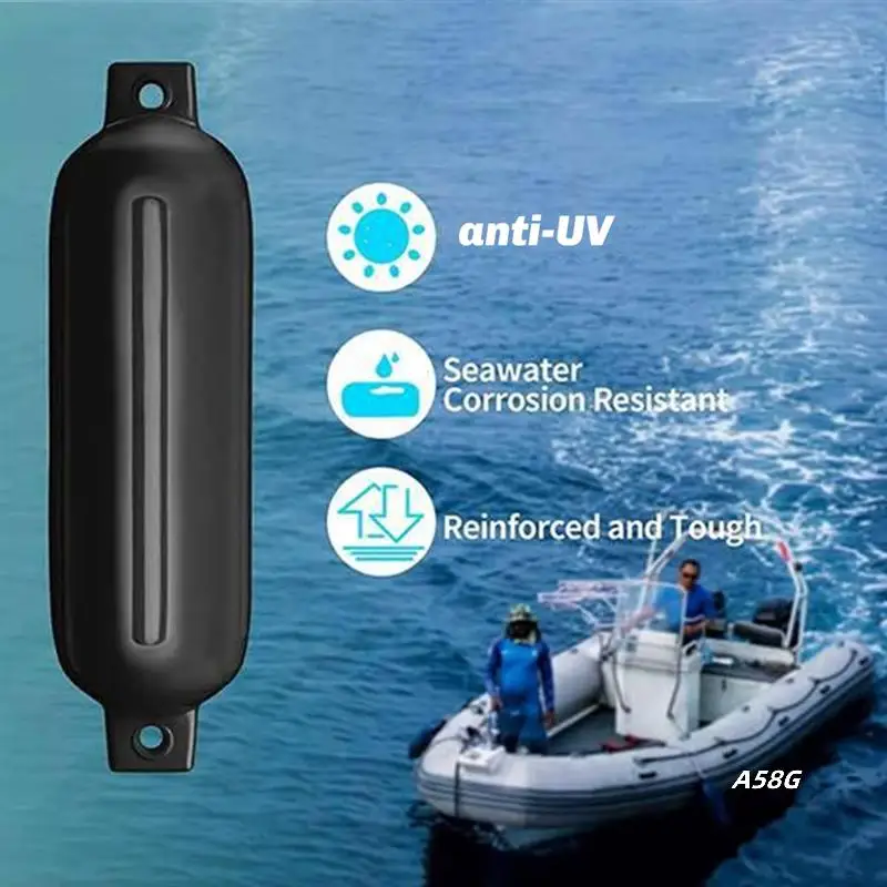 

Marine-Grade 4X16" Inflatable Boat Baffle With Ropes And Needles For Fishing Boats, Sailboats, And Yachts