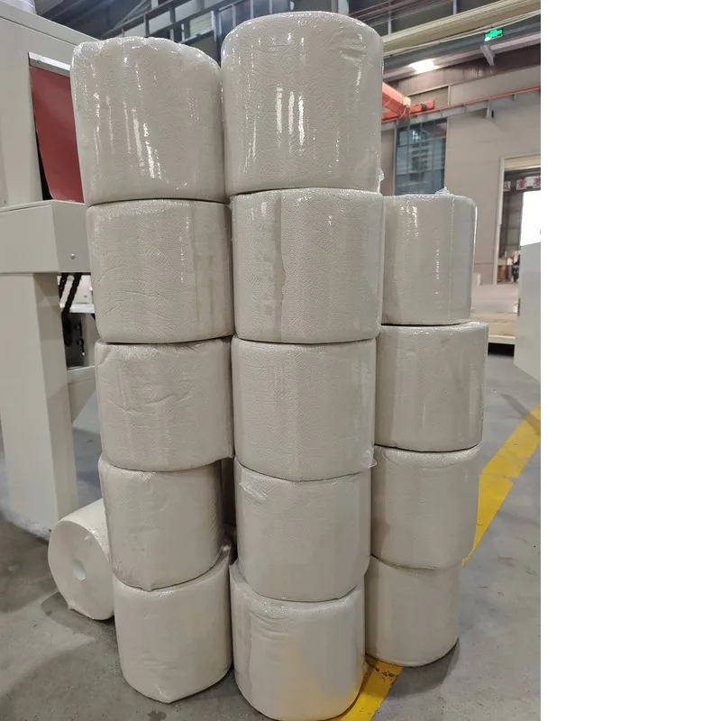 Fully Automatic Toilet Paper Roll Processing Equipment, Toilet Paper Roll Rewinding Machine Products