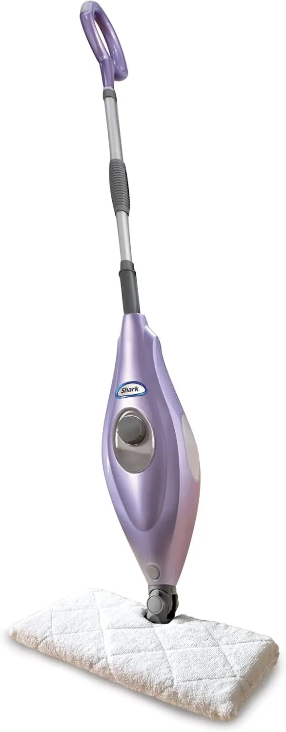 S3501 Steam Pocket Mop Hard Floor Cleaner, With Rectangle Head and 2 Washable Pads, Easy Maneuvering, Quick Drying