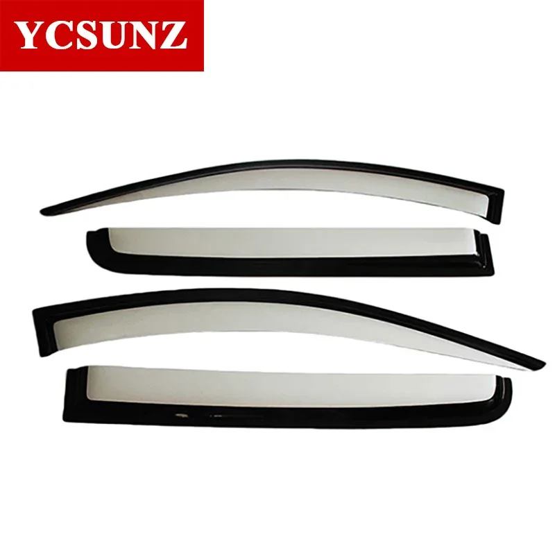 Side Window Deflector For Mitsubishi Triton L200 2015 2016 2017 2018 2019 2020 2021 2022 Strada Door Window Visor Pickup truck