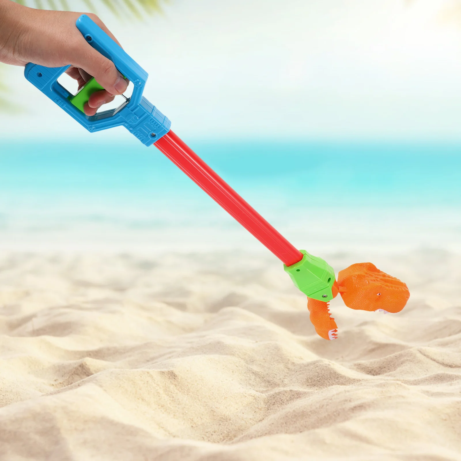 Jouets de bras mécaniques, pince de dinosaure, petit atteindre en plastique pour enfants, outil de ramassage de griffes, jouet pour les mains, école, maison, amusant en toute sécurité