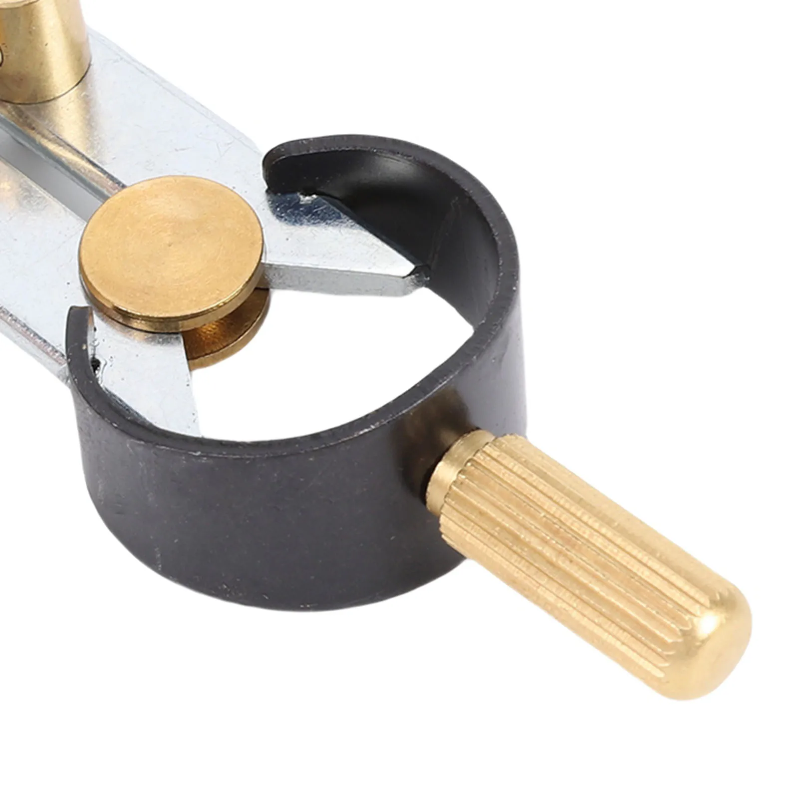 Spring Wing Divider Caliper  Lockable 4in Steel Leather  Creaser Drafting  Tool for Woodworking Metalwor