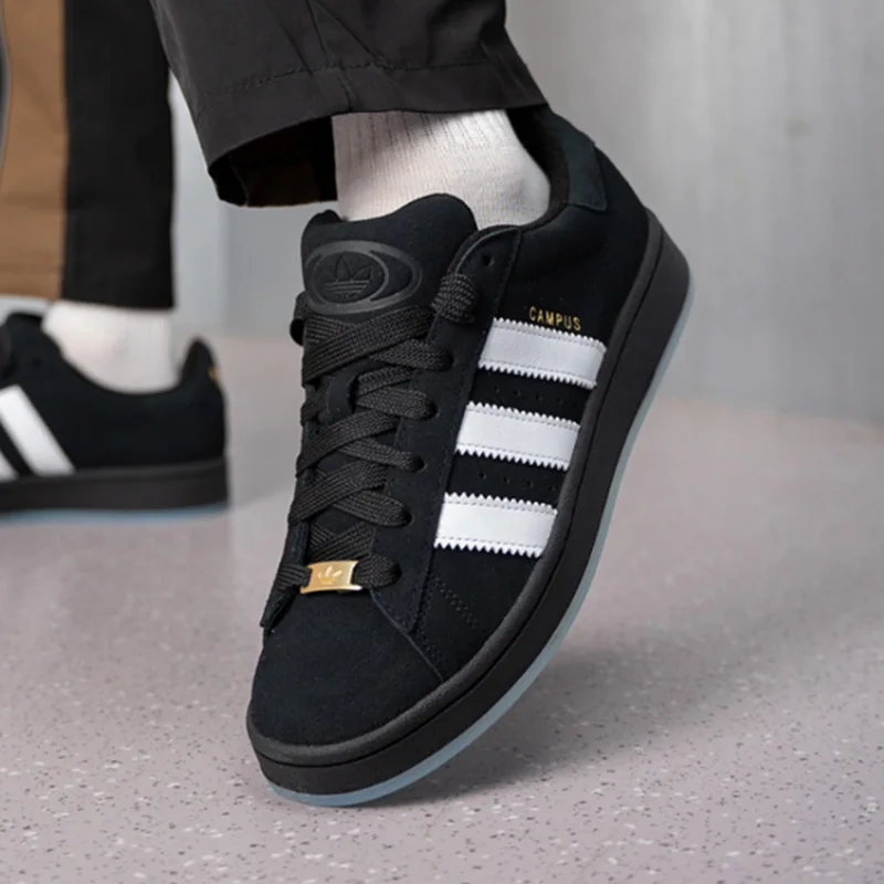 Originals Adidas CAMPUS 00s IH6739 Unisex Classic Casual Low-Top Sports Shoes Classic Suede Leather Skateboarding Sneakers