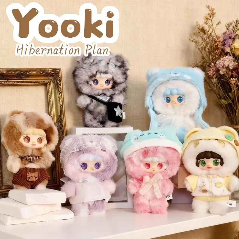 

Yooki Hibernation Plan Mystery слепая коробка плюшевая виниловая кукла-медведь брелок рюкзак кулон коллекционные модные игрушки подарок-сюрприз
