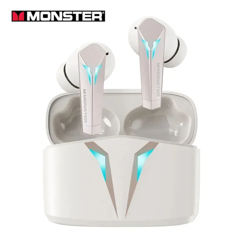 Brand MONSTER Wireless Bluetooth Headphones in-ear 5.2 Version E-sports Games Noise Reduction Dynamic Sound Quality Earphones