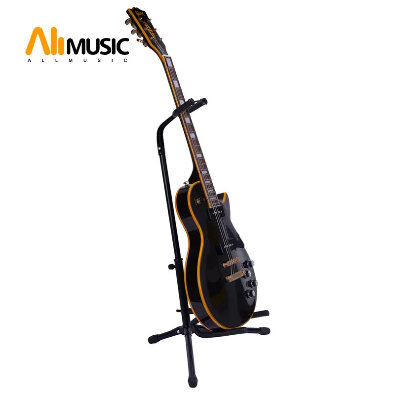 

Portable Universal Support Foldable Useful Guitar Stand Metal Bracket Instrument A-Frame Practical Travel Tripod Vertical Type