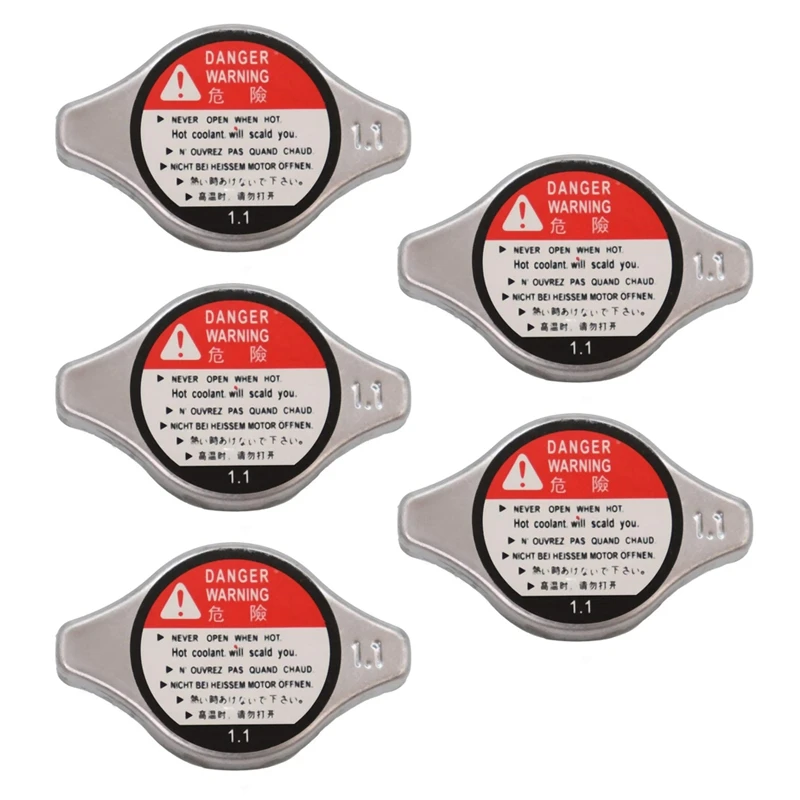 5X Radiator Cap, Replace 19045-RAA-003,For Honda, Acura - Accord, Civic, CRV, Elements, Fit, Odyssey, Pilot, Ridgeline,