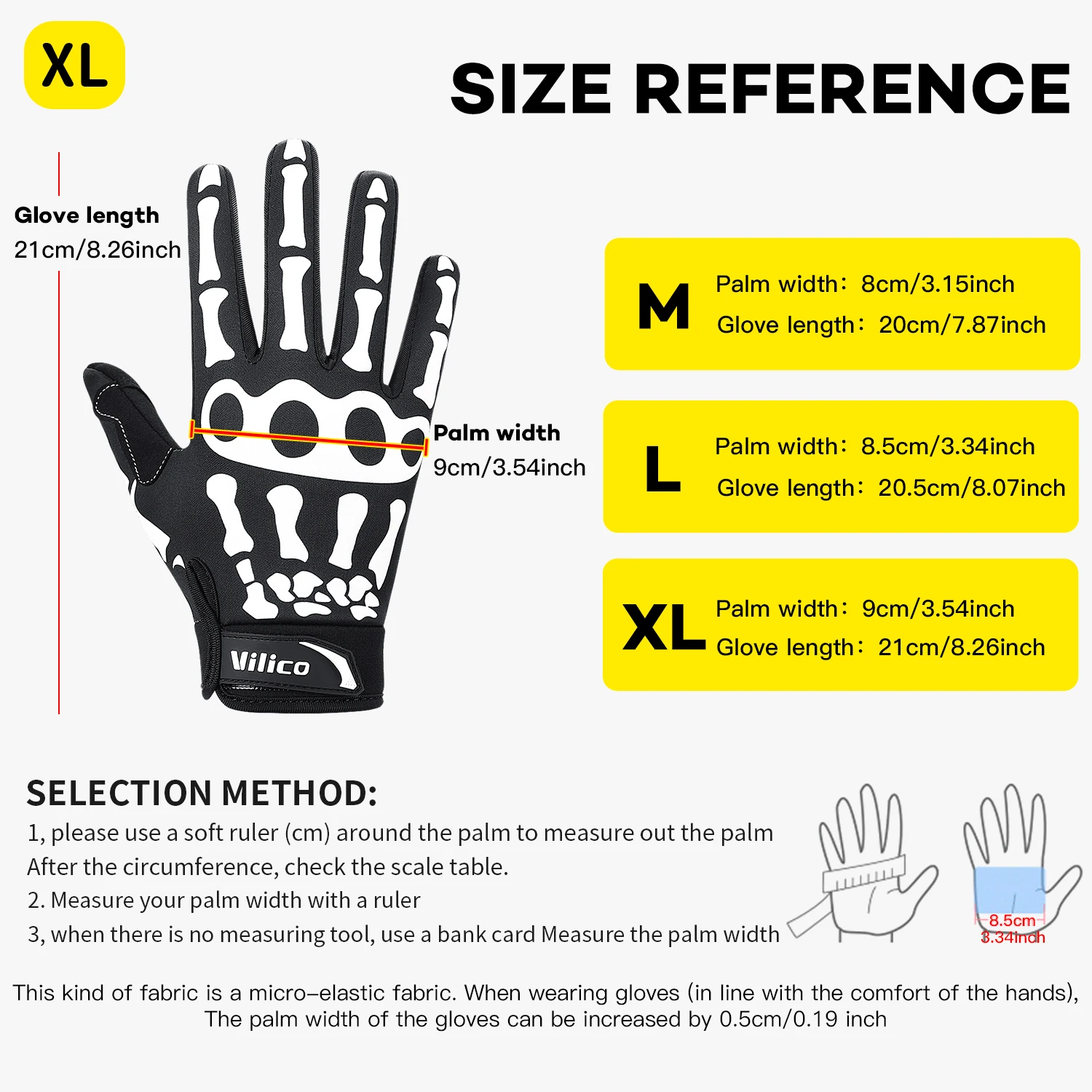 قفازات الهالوين، دعائم المكياج، مستلزمات الهالوين، قفازات مخلب الجمجمة، منتجات المهرجانات، قفازات مبطنة لركوب الدراجات