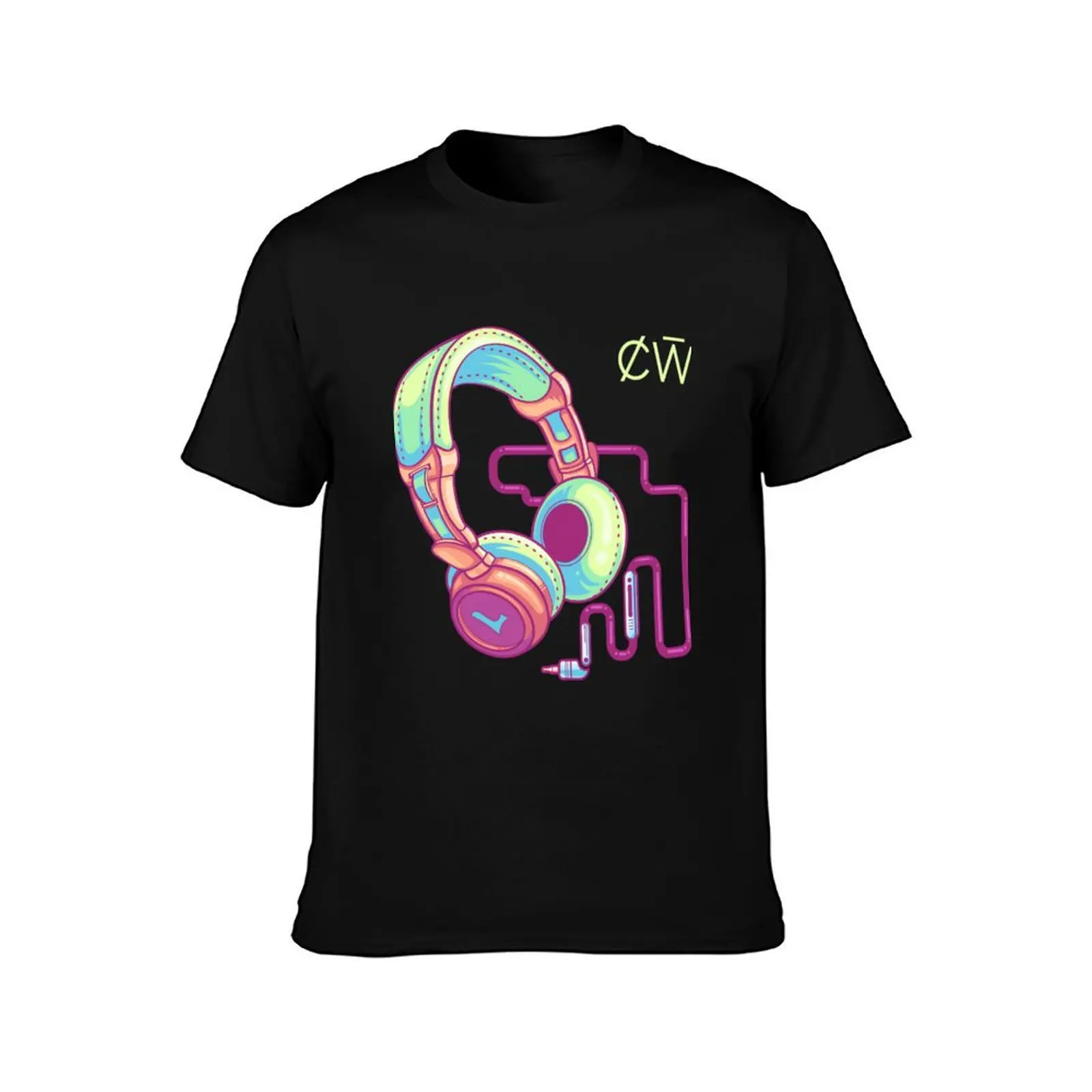 Charlotte de Witte Neon Colors T-Shirt man t shirts graphic T-Shirt