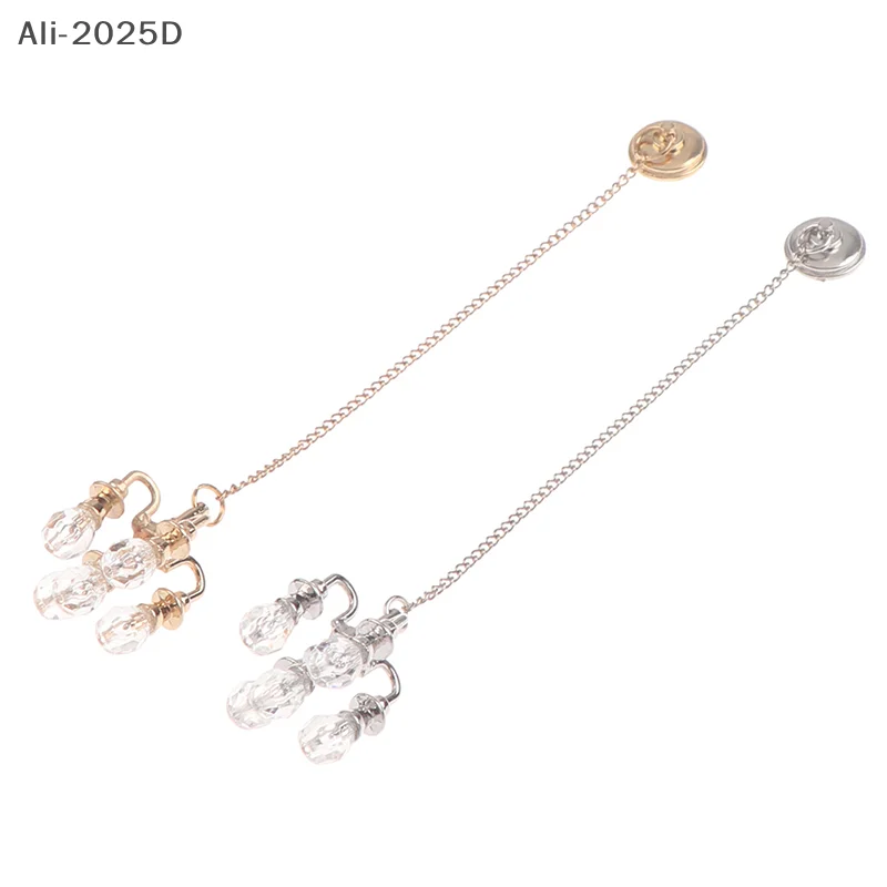 

1:12 Dollhouse Miniature Lamp Chandelier Mini Ceiling Light For Doll House Decor