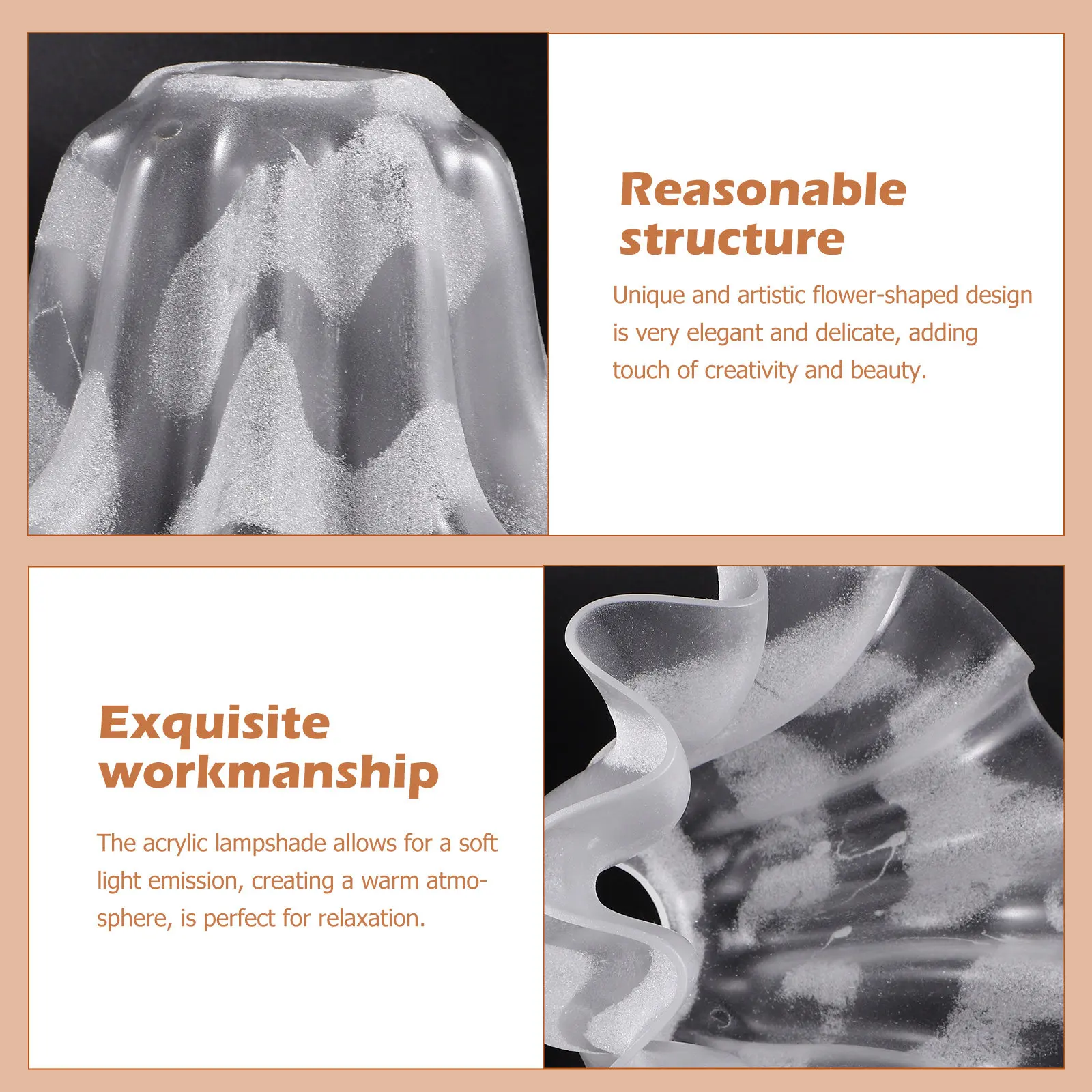 

Уникальный акриловый плафон в форме цветка, сменный, мягкий, теплый свет, для люстры, настольной или настенной лампы, декоративный светильник