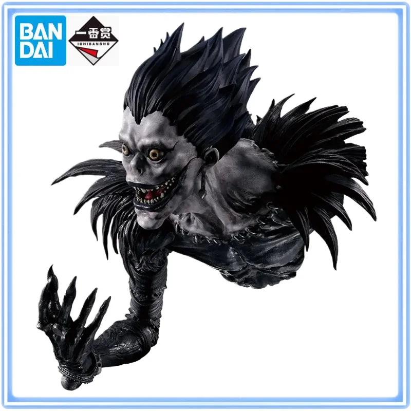 

BANDAI Original Ichiban Kuji DEATH NOTE Ryuk Refrigerator Ornaments L Figure Prize Action Figures Model Collectibles