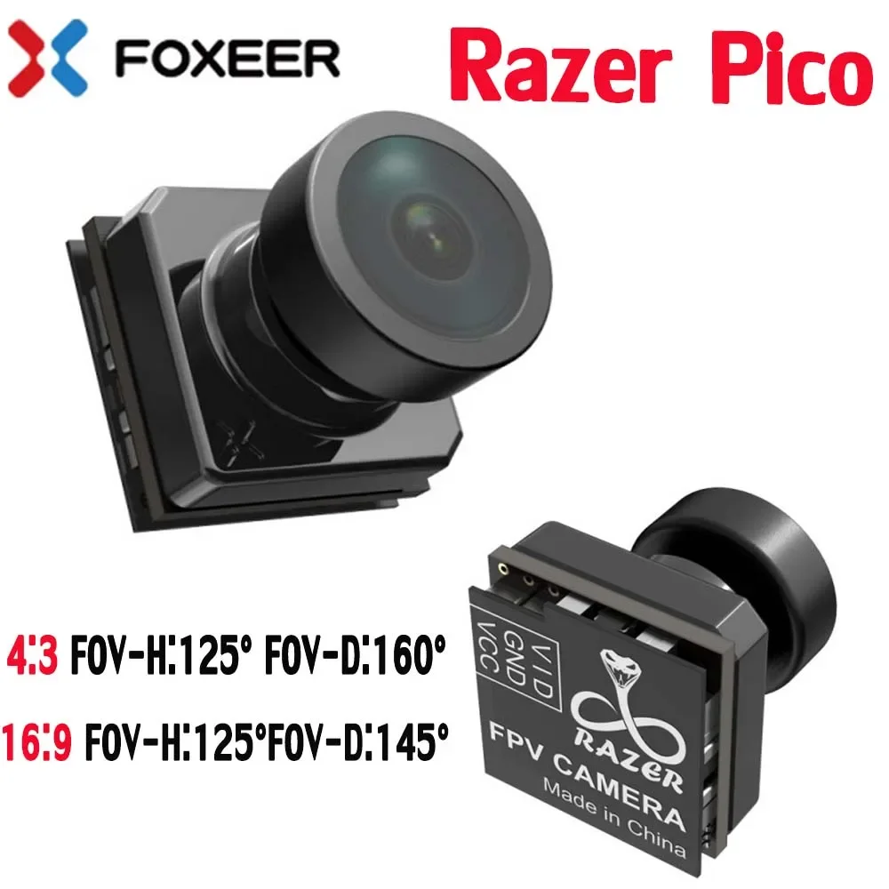 FOXEER Razer Pico/Razer Mini/Razer Micro/Razer NANO 1200TVL PAL/NTSC Switchable 4:3 16:9 FPV Camera for RC FPV Racing Drone