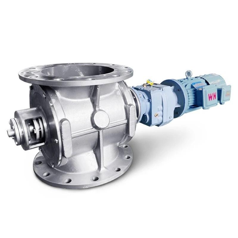 

Ash unloading valve Rotary valve Electric star shut-off fan Manufacturer Feeder Stainless steel dust removal