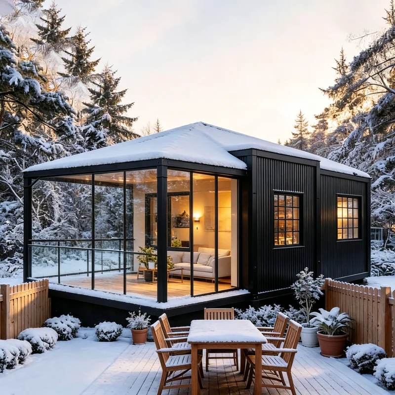 

Modular Prefab House Foldable House Integrated Assembled House Compact Design Convenient Transport Meet Diverse Living Scenes