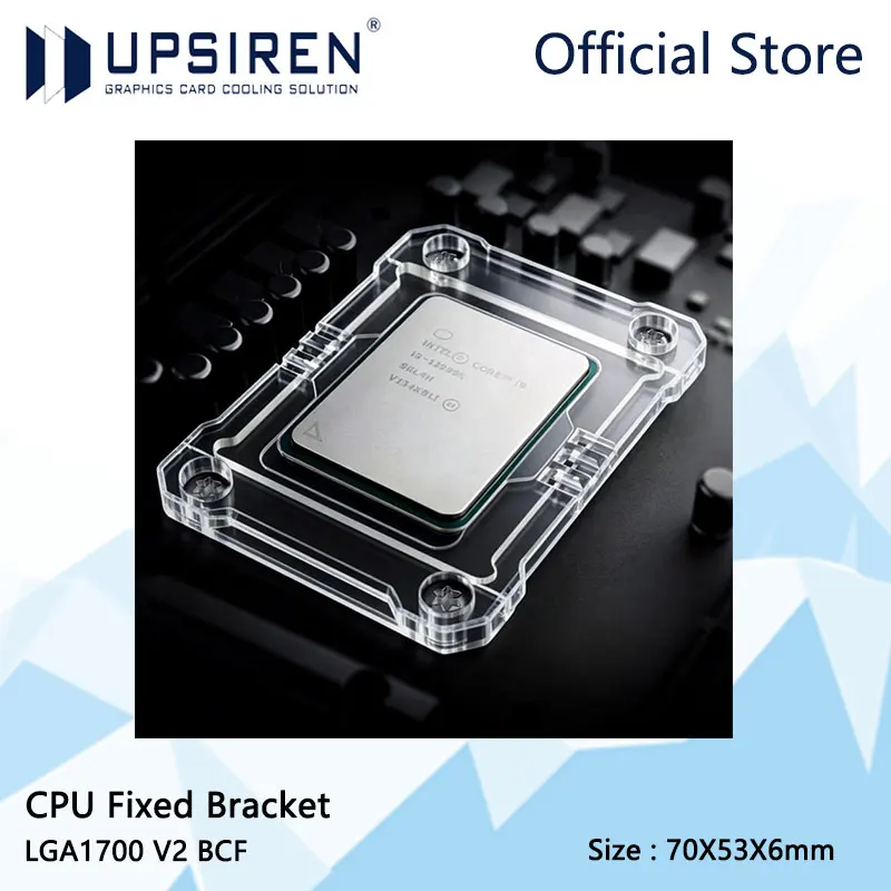 

UPSIREN LGA1700 V2 BCF CPU Bending Correction Fixing Buckl LGA1700 Platform CPU Installation Fixed Smedo, heat-resistant