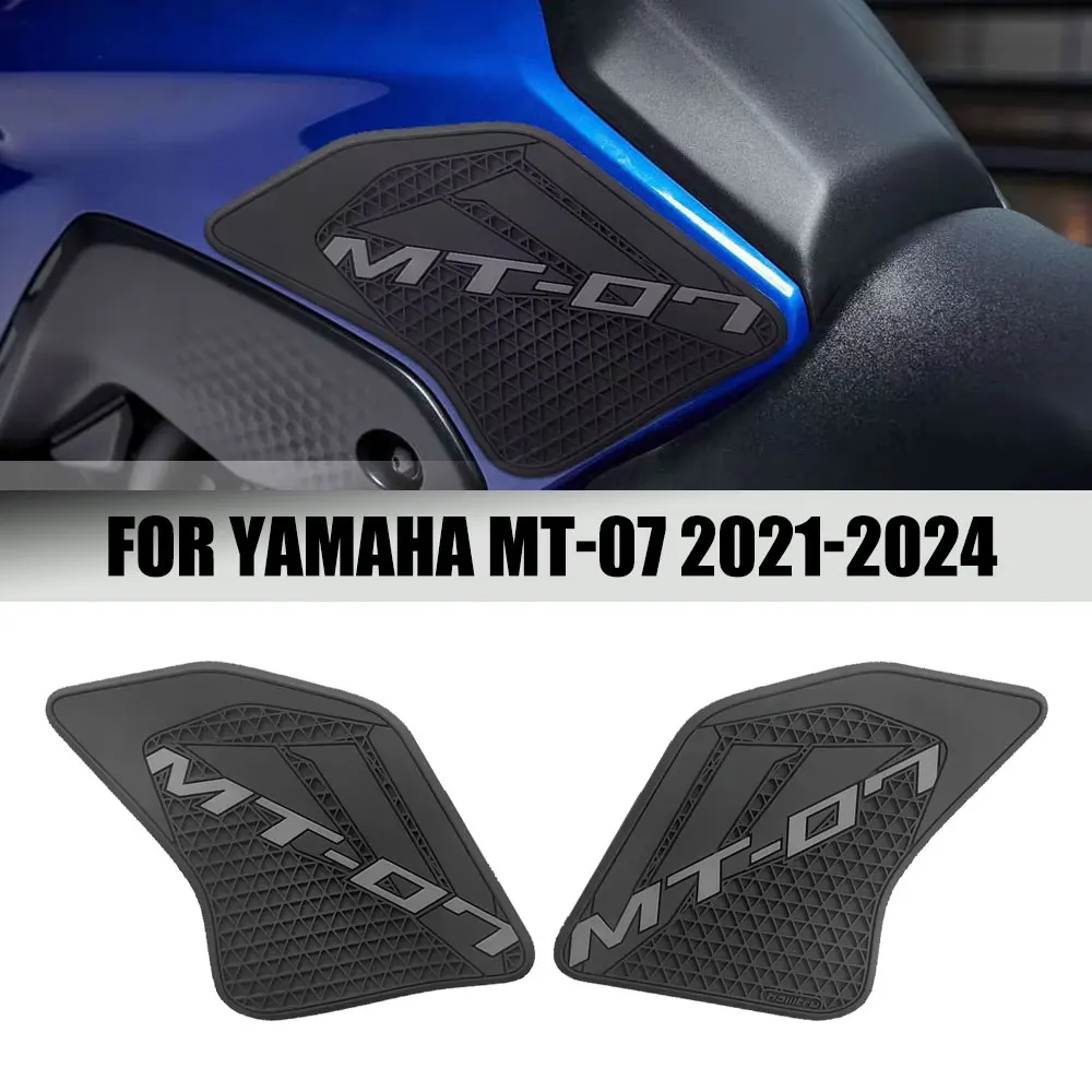 

Motorcycle Side Tank Pad Protection Knee Grip for Yamaha MT-07 2021-2024 motorcycle sticker