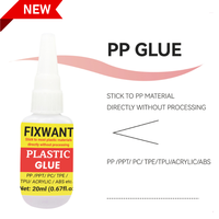 20ML  FIXWANT PP Glue PPT PC ABS ACRYLIC Plastic Leather Waterproof Soft Glue Polypropylene Strong TPE TPU Adhesive