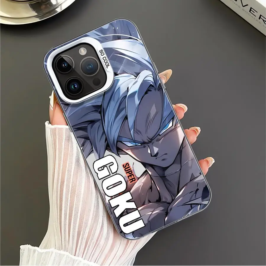 Beliebte Dragon Ball Saiyajin Goku Soft Cover Handyhülle für iPhone 14 15 16 Plus 11 12 13 Pro Max 16e 17 Air