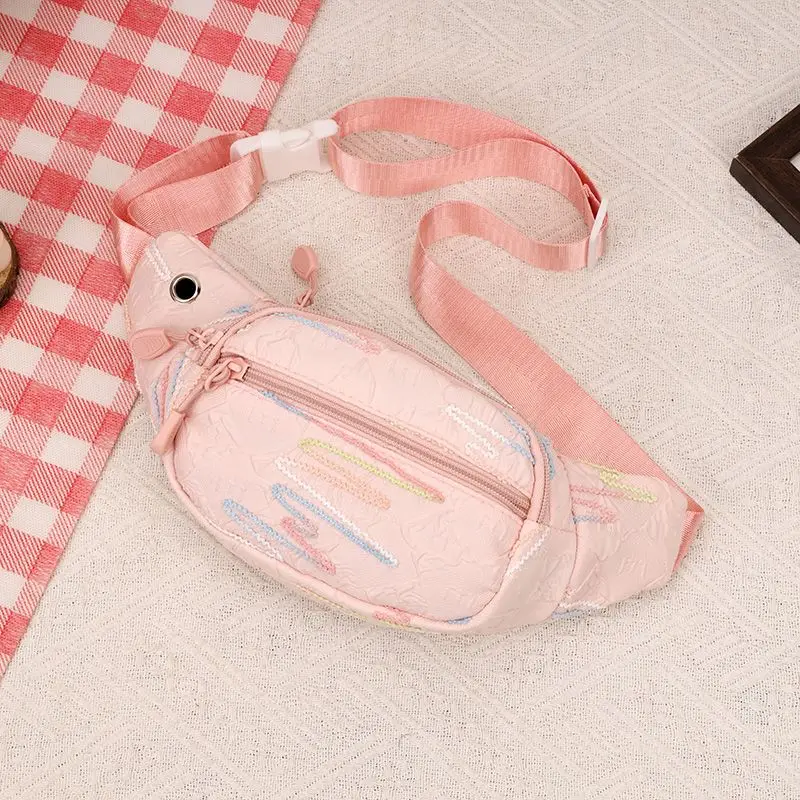

Женская поясная сумка, модная спортивная сумка-мессенджер на открытом воздухе, нагрудная сумка, студенческая милая поясная сумка, поясная сумка для бега, женская нагрудная сумка