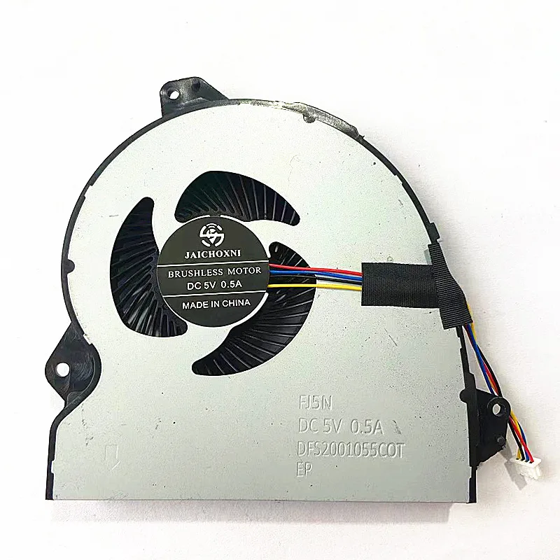 Per ROG Strix GL753 GL753V GL753VD GL753VE Nuovo Computer Portatile CPU Ventola di Raffreddamento del Dispositivo di Raffreddamento DFS2001055G0T FJ5N 1323-00VY000 4pin