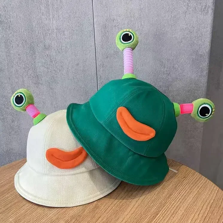 Cute Girls, Funny Frogs, Glowing Lights, Basin Hats, Outdoor Travel Sun Hats, Fisherman Hats, Summer Sun Protection Hats