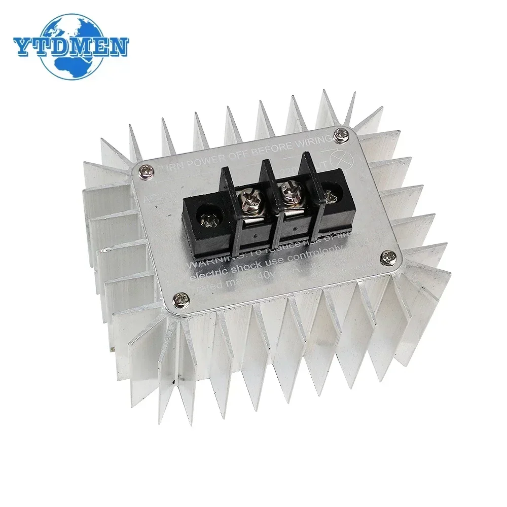 5000W 220V SCR Voltage Regulator Dimmer Motor Speed Controller Thermostat Hight Power Electronic Regulators Module