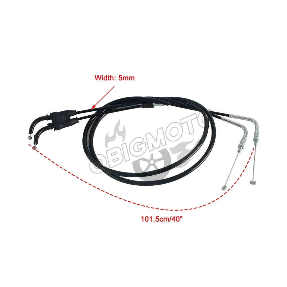 XSR900 2021 دراجة نارية مخلب خنق كابل أسلاك الفولاذ خط لياماها MT09 MT 09 2014-2020 FZ09 FZ 09 2014-2017 XSR900 2020 #4