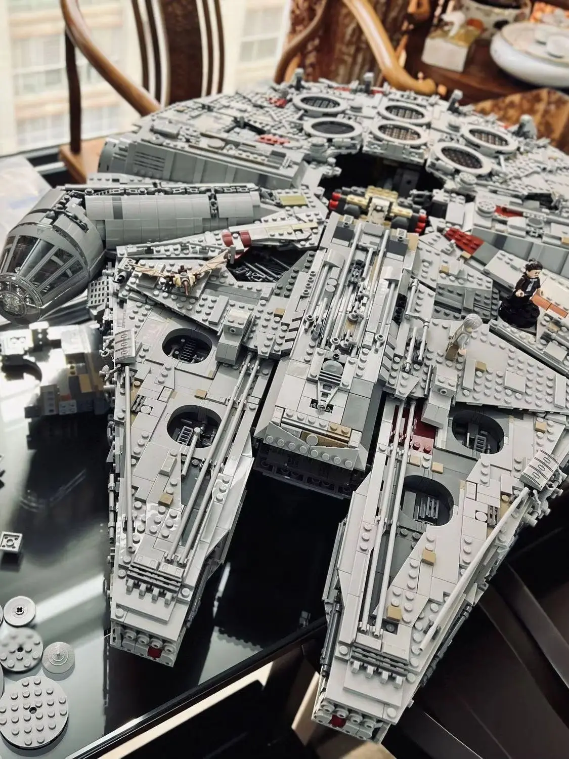 7541 Teile Millennium Ship Falcon Bausteine Kompatibel mit Spielzeug Geburtstags- und Weihnachtsgeschenke