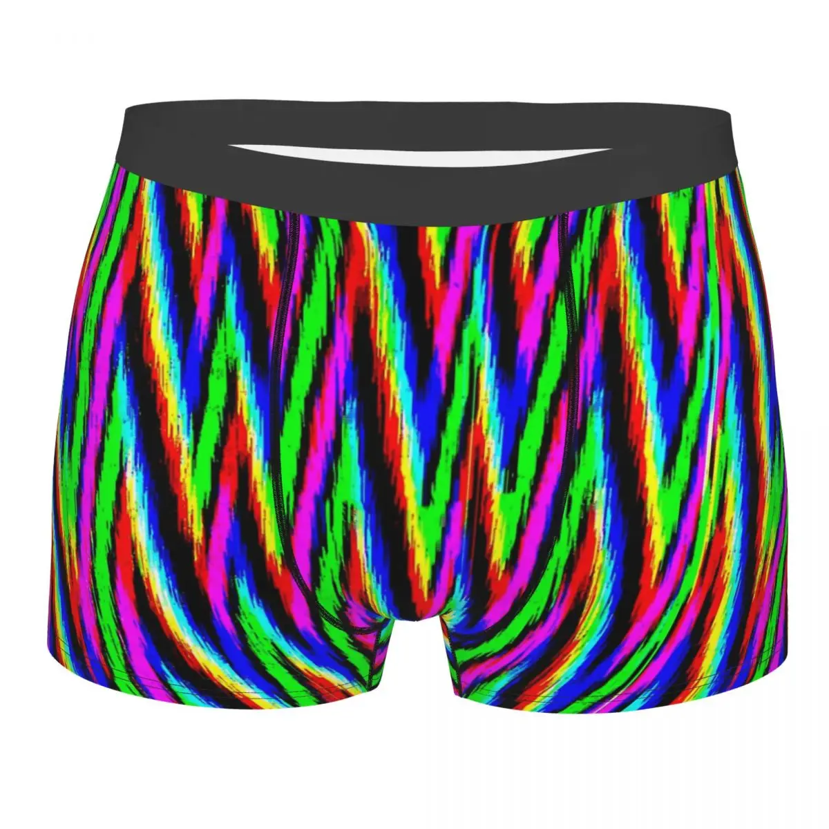 Modern Designs Ikat Patterns Uzbek Ikat Designs Underpants Homme Panties Men's Underwear Comfortable Shorts Boxer Briefs