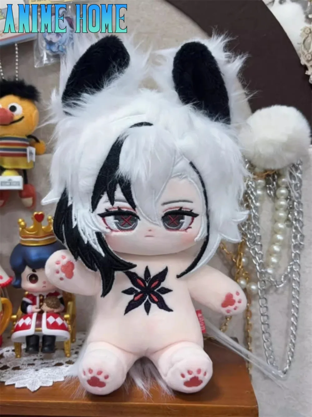 Plushie Genshin Impact Peruere 20cm Doll Toy Body Remove Ear Game Cosplay Kids Gift YK Cute