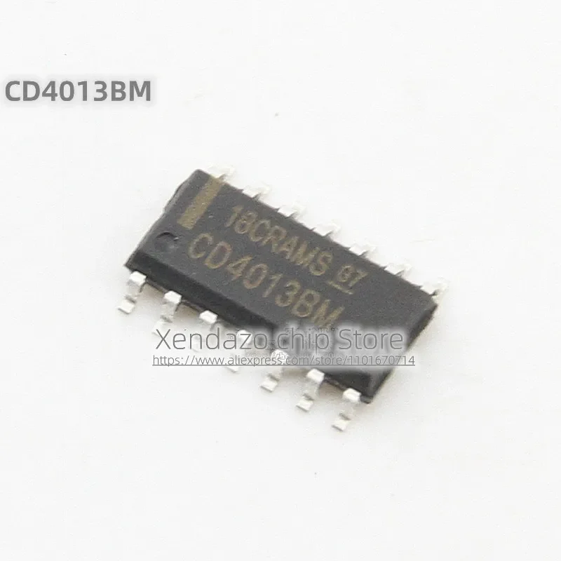 10pcs/lot CD4013BM96 CD4013BM CD4013B CD4013 SOP-14 package Original genuine Trigger chip