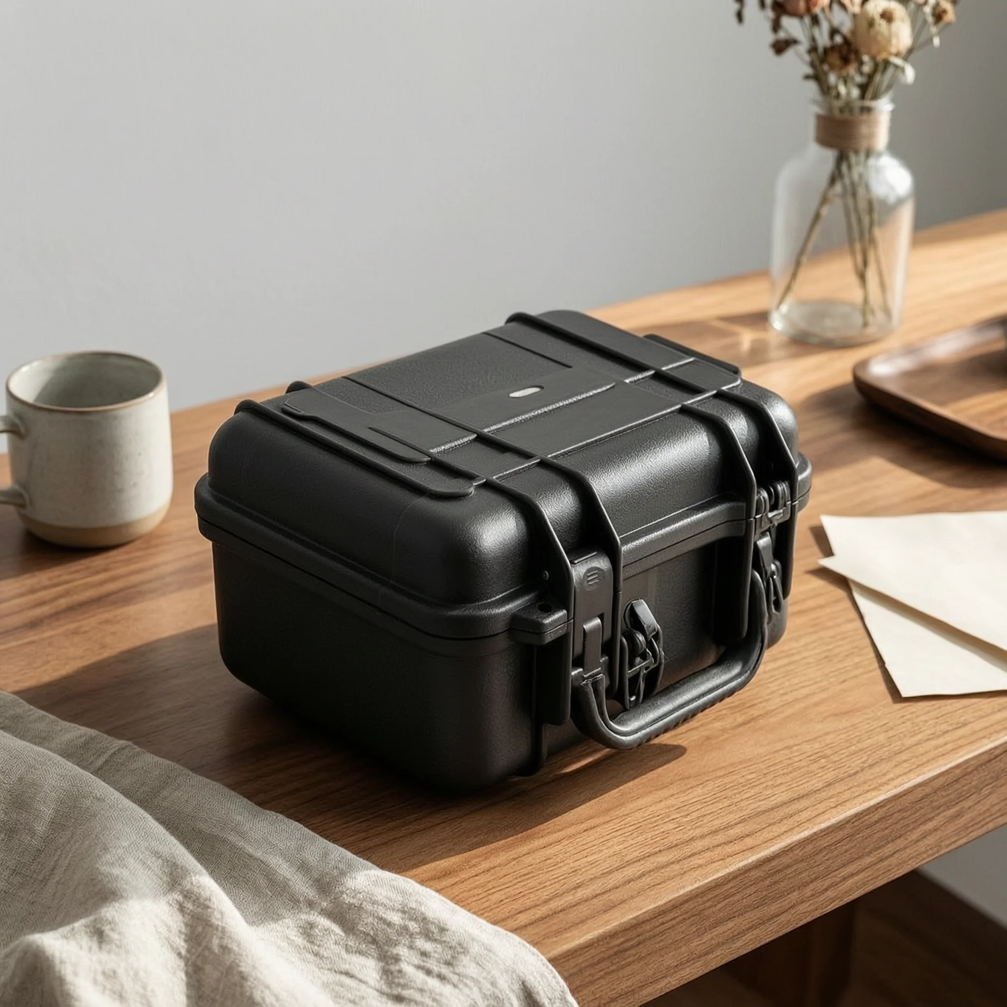 Hard Shell Carrying Case Dustproof Hardprotective Enclosure Rugged Portable for Outdoor, Travel