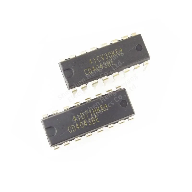 10PCS CD4043BE DIP16 In-line logic latch chip