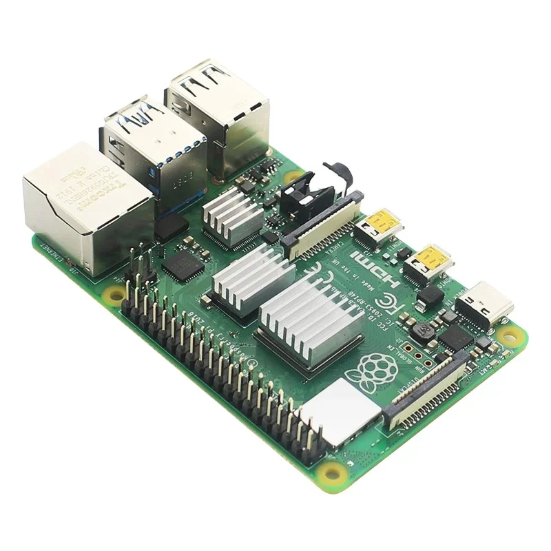 Lonten Raspberry Pi Model B kit 2 4G / 4 4G RAM Core CPU + Case + Heatsink + fan + Micro + Power Cable for Raspberry pi