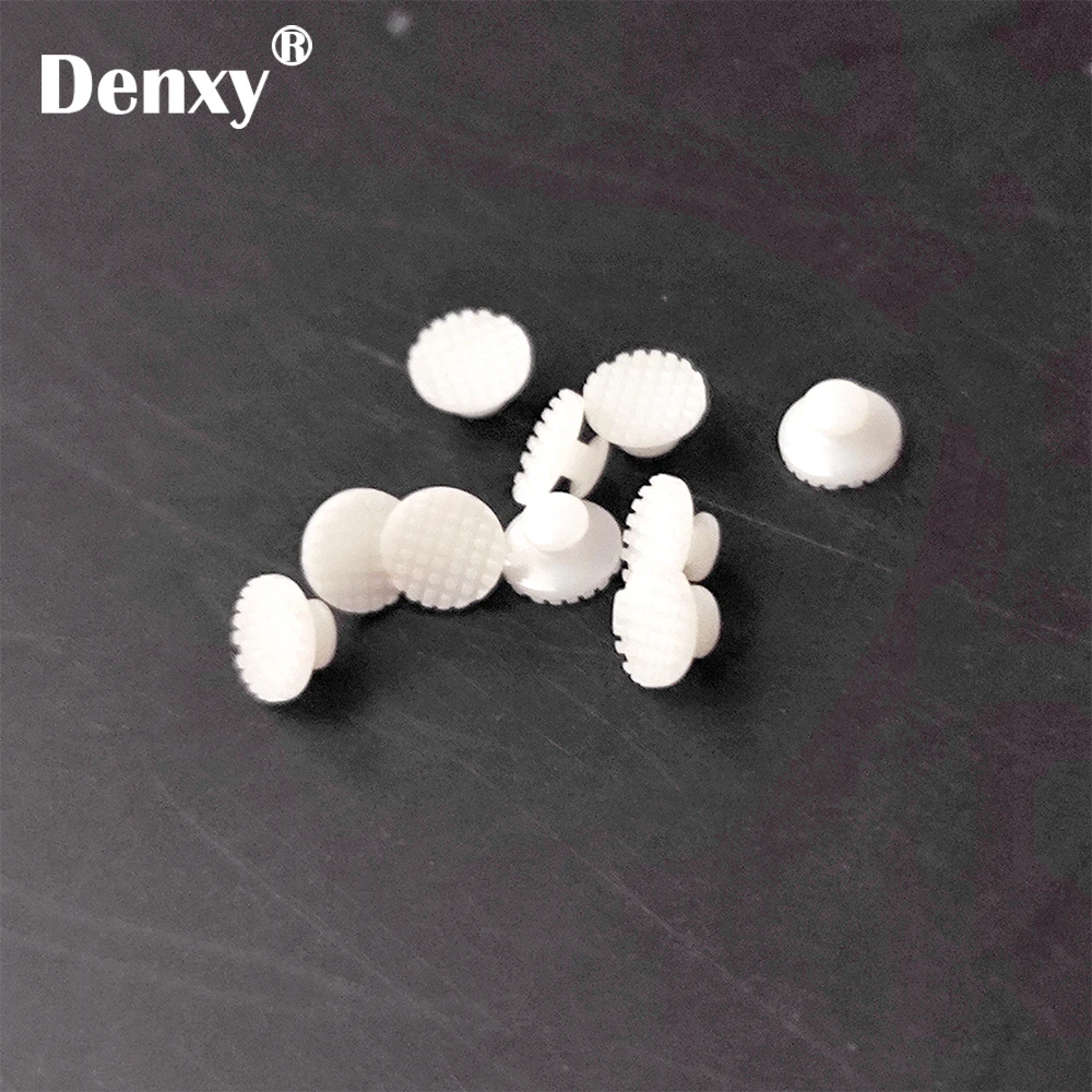 

High Quality Denxy Orthodontic Ceramic Lingual Button Invisible Orthodontic Lingual Button Ortho Bracket Dental Materials