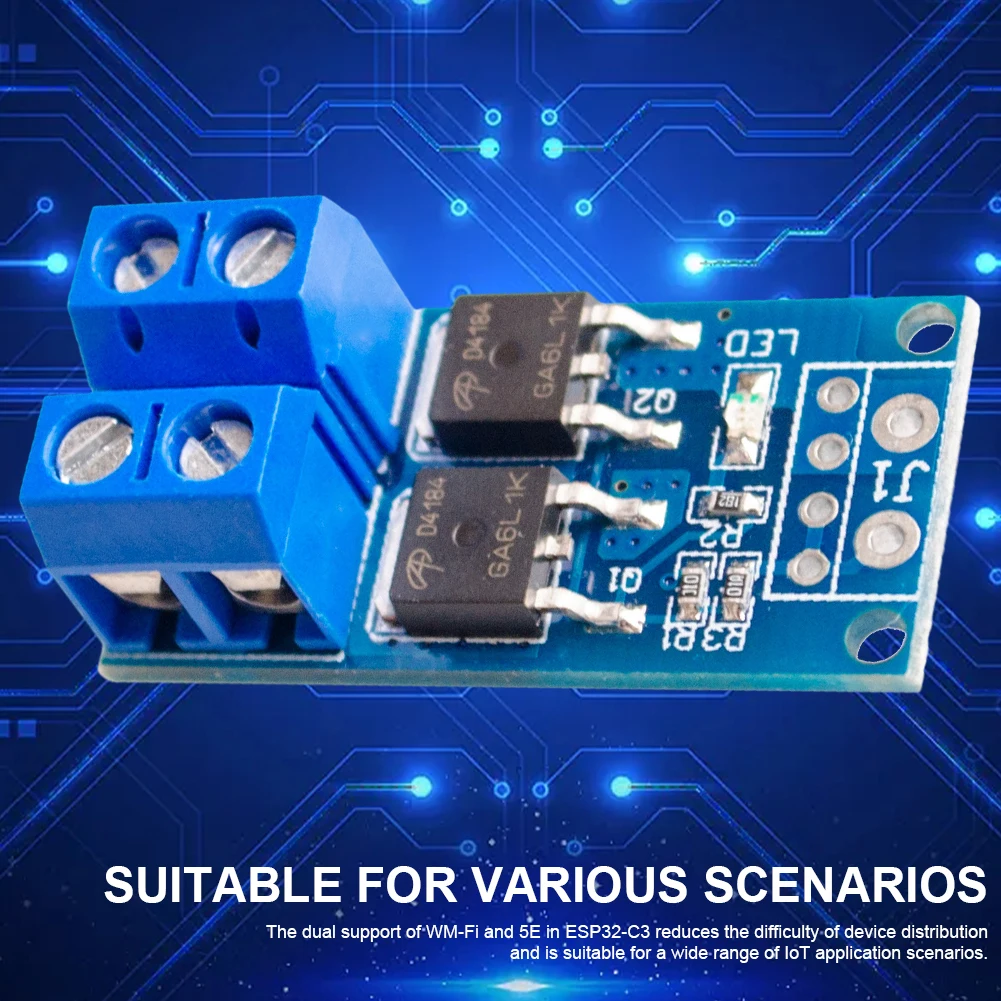 PWM Adjustment Electronic Switch Control Board DC 5V-36V High Power MOSFET Switch Drive Module 15A Max 30A 0-20KHz for Arduino