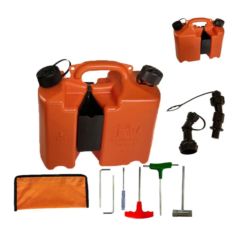 Chainsaw Fuel Container Wit Spill Proof Smart Control Spout Extender Kit For Chainsaw 5L Fuel 3L Oil Capacity 0000-881-0113 Tool