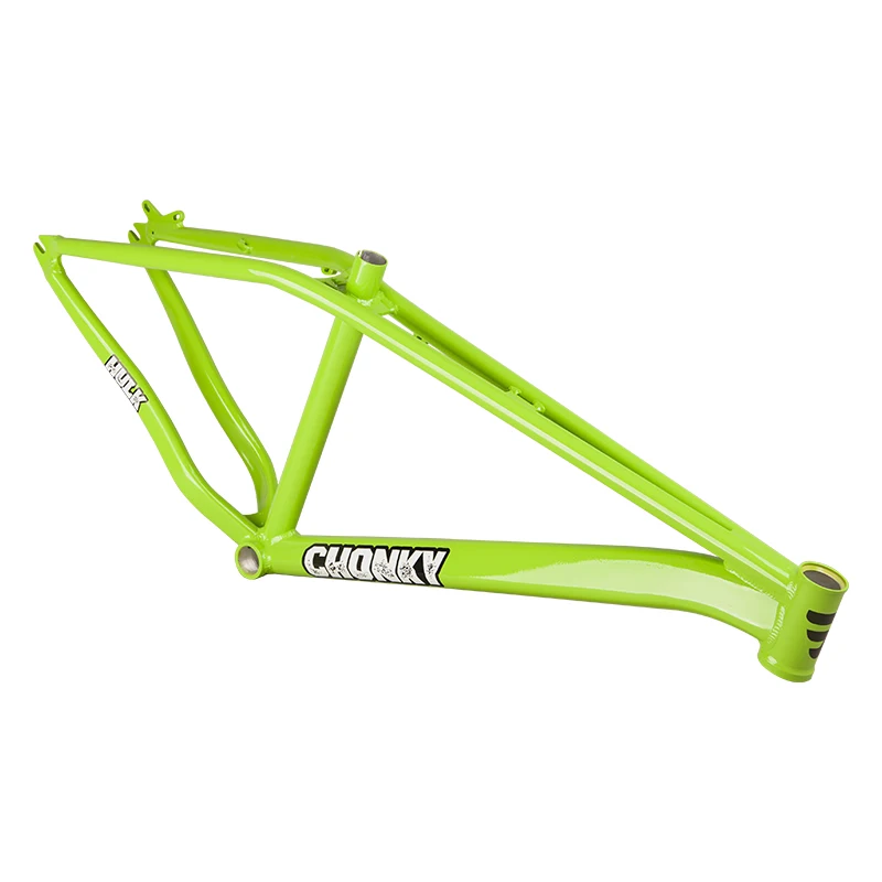 Bicycle Frame Aluminum Alloy Big BMX Cruiser Wheelie One Way Cuadro De Bicicleta 27.5 Frames Cadre Bmxs  Chromoly Fork Chonky