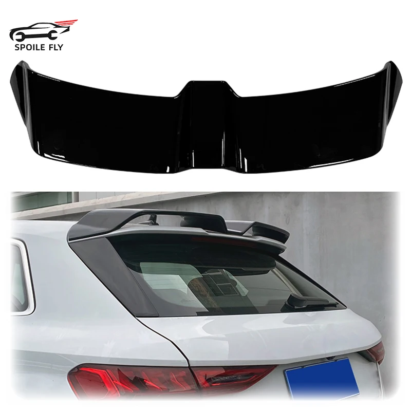 

For Audi A3 Hatchback Sportback 8YA 8Y 2021 2022 2023 RS 3 Style High Quality ABS Glossy Black Spoiler Car Rear Wing Body Kit