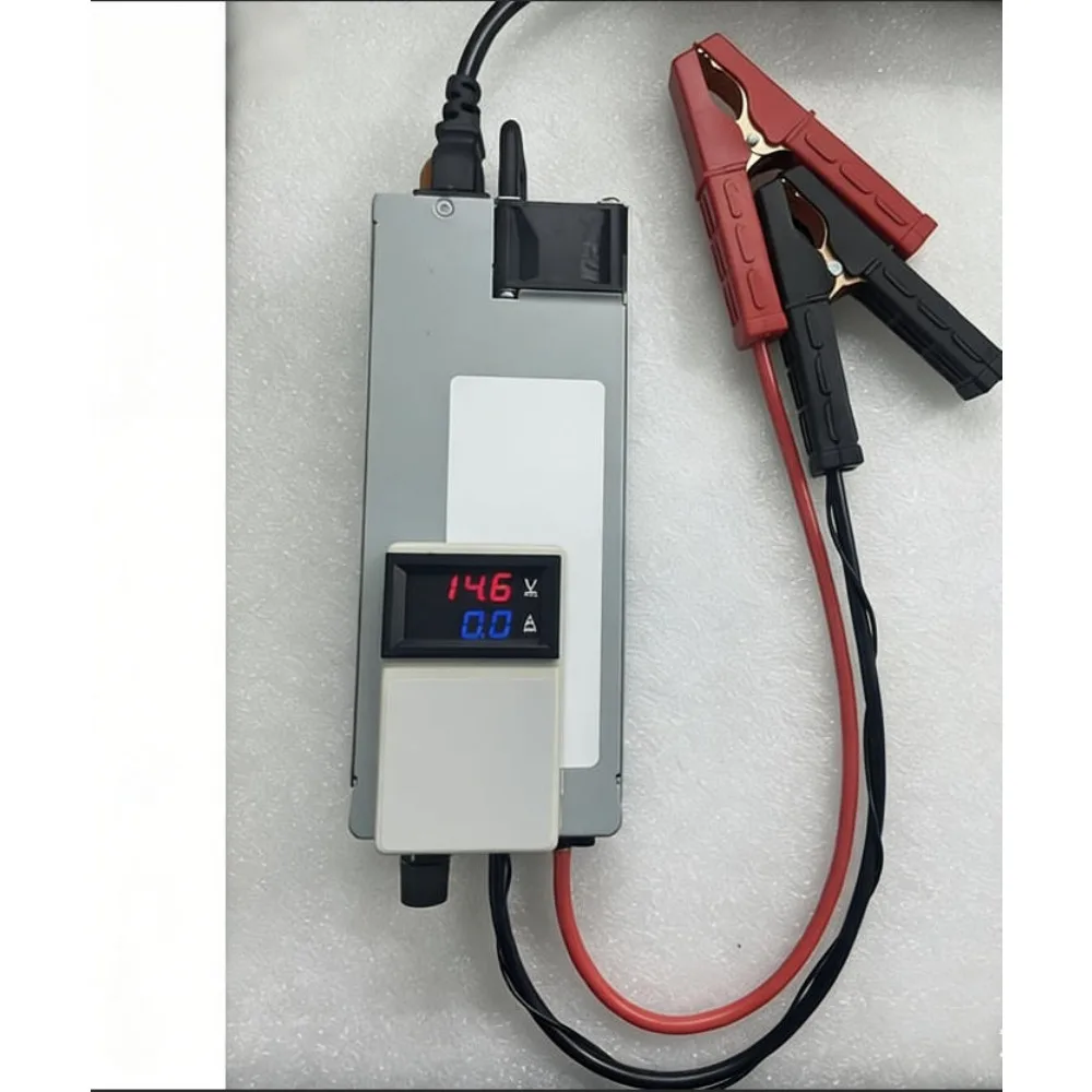 Caricabatterie 3-15V 60A/100A per Litio Ferro Fosfato, Litio Ternario, Batterie al Piombo-Acido, per Camper, con Corrente e Tensione Regolabili