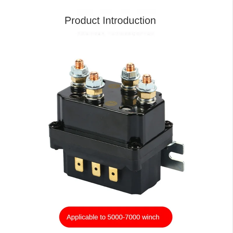 

AV32-12V Winch Rocker Switch Thumb 250A Solenoid Relay Contactor Winches For ATV UTV