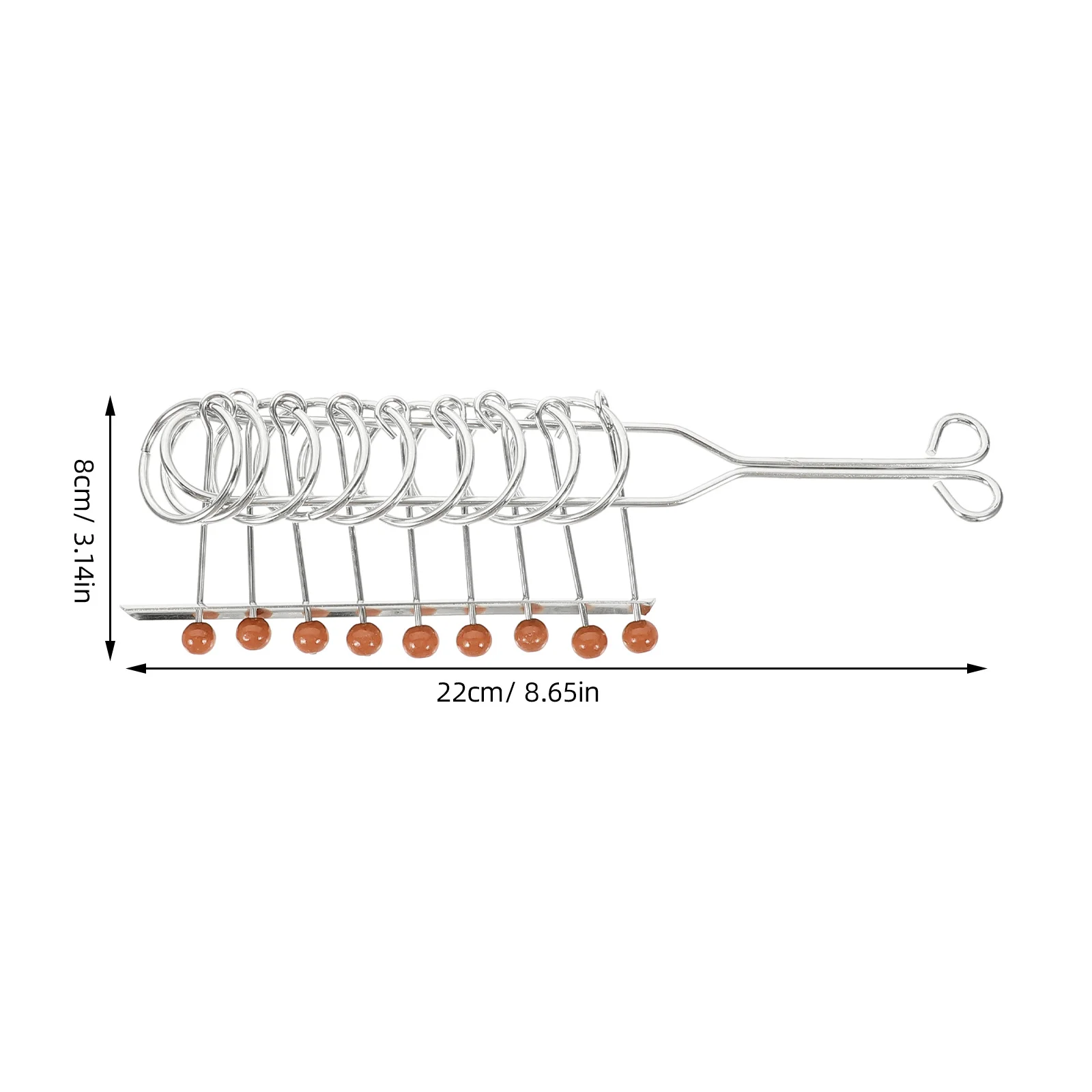 25pcs Intellectual Unlock Ring Chinese Puzzle Game Brain Teaser For Kids Adults Educational Metal Wire Puzzle Set Developmental