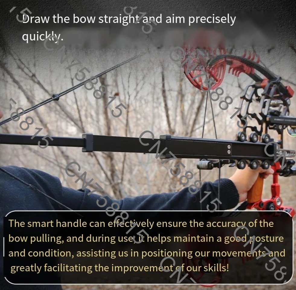 Steel Ball, Dual Purpose Bow，Stable Assist with Extended Function，AGS Magic Machine Rod Composite Bow Assist Rod