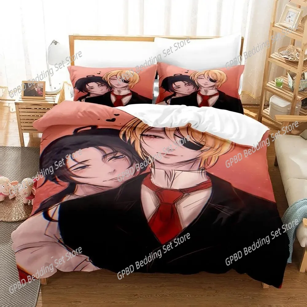 New 3d Print Anime Moriarty the Patriot Bedding Set Single Twin Full Queen King Size Bed Set Adult Kid Bedroom Duvet cover Sets