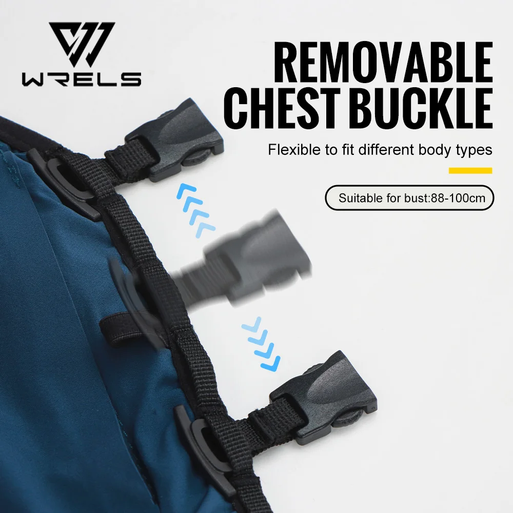 WRELS Running Vest Lightweight Hydration Vest Hiking Trail Marathon Race for Women and Men  Quick dry  Water-Resistant Vest Bag